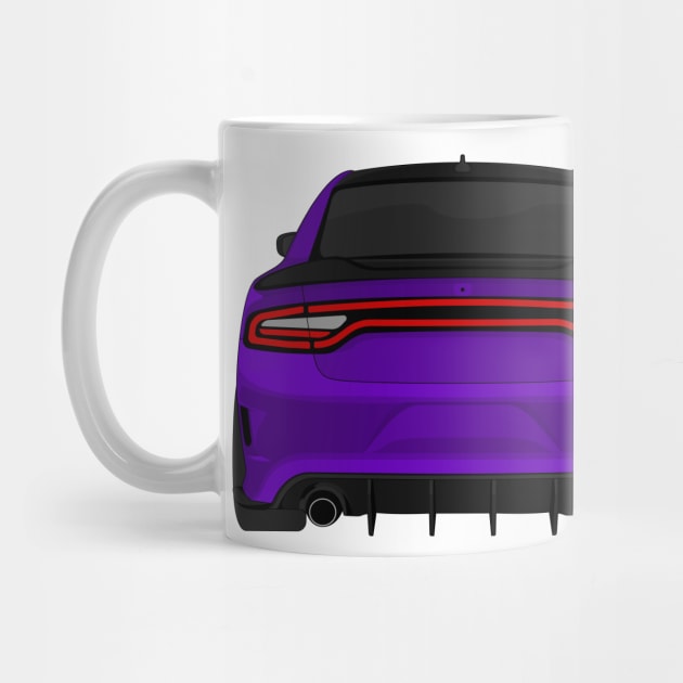 DODGE CHARGER PURPLE by VENZ0LIC